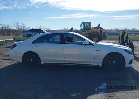 2014 Mercedes-Benz S 63 Amg 4Matic z USA, uszkodzony, nr VIN WDDUG7JB2EA048337